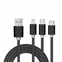 K790C1 KABEL 3 W 1 MICRO USB  DO IPHONE