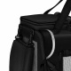Tresko Transportbox für Hunde und Katzen 61x42x42 cm Schwarz