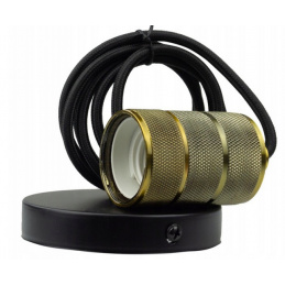 LOFT E27 závěsné stropní svítidlo - 2M - žlutá měď