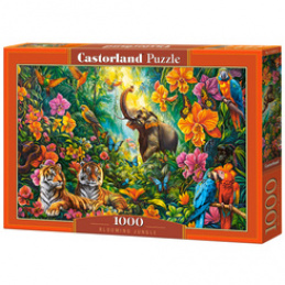 Puzzle 1000-elementów Blooming Jungle C-105427-2 uniwersalny