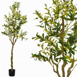 Roślina sztuczna Drzewo Oliwne w doniczce zielone - 180 cm