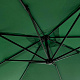 Aga Gartenschirm MR2048 250 cm Dunkelgrün