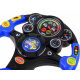 Interaktives Lenkrad mit Vibration ZA3900 - Blau