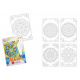 Album do kolorowania piaskiem Mandala Art 12l+ SABBIARELLI uniwersalny