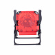 Linder Exclusiv Campingstuhl für Kinder Klappstuhl Gartenstuhl Kind Klappsessel Kinderklappstuhl Rot
