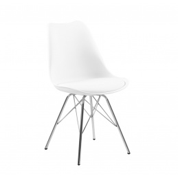Aga Esszimmerstuhl, Skandinavischen Design MR2040 ,Küchenstuhl Weiß