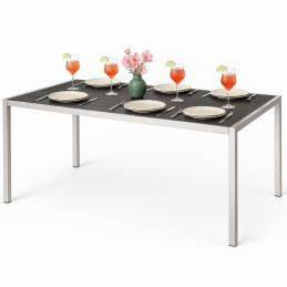 Stół aluminiowy ogrodowy - prostokątny