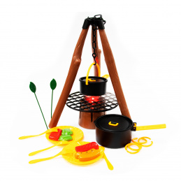 Aga4Kids Kinderkochtopf mit Dreibein MR1366