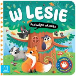 AksjomatW lesie. Podwójne okienka–otwórz i odkrywaj leśne tajemnice!KS1146 uniwersalny