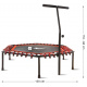 Aga Smart FITNESS Trampolin 130 cm Rot + Griff