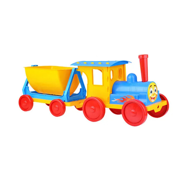 Aga4Kids Plastikzug mit Wagen