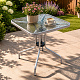 Aga Gartentisch MR6171-Grau 60x60x70 cm