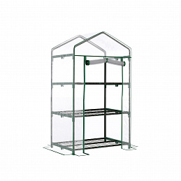 Linder Exclusiv Garten Folienbox,mit aufrolbare Tür MC4302 130x69x50 cm