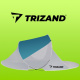 Strandzelt 220x120x90cm - türkis - grau