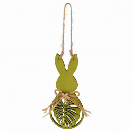 Zajączek drewniany dekoracja do powieszenia