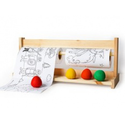 Stojak na kolorowanki w rolce duży COLORESCA uniwersalny