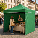 Chomik Verkaufsstand 3S 3x3 m Grün