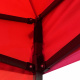 Aga Pavillon, Pop-up-Pavillon, Partyzelte, Faltpavillon  3x4,5m Rot