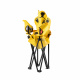Linder Exclusiv Campingstuhl für Kinder Klappstuhl Gartenstuhl Kind Klappsessel Kinderklappstuhl Giraffe