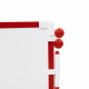 Aga Magnettafel 20x30 cm Rot