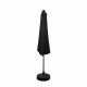 Aga Gartensonnenschirm 300 cm MR2027 Schwarz