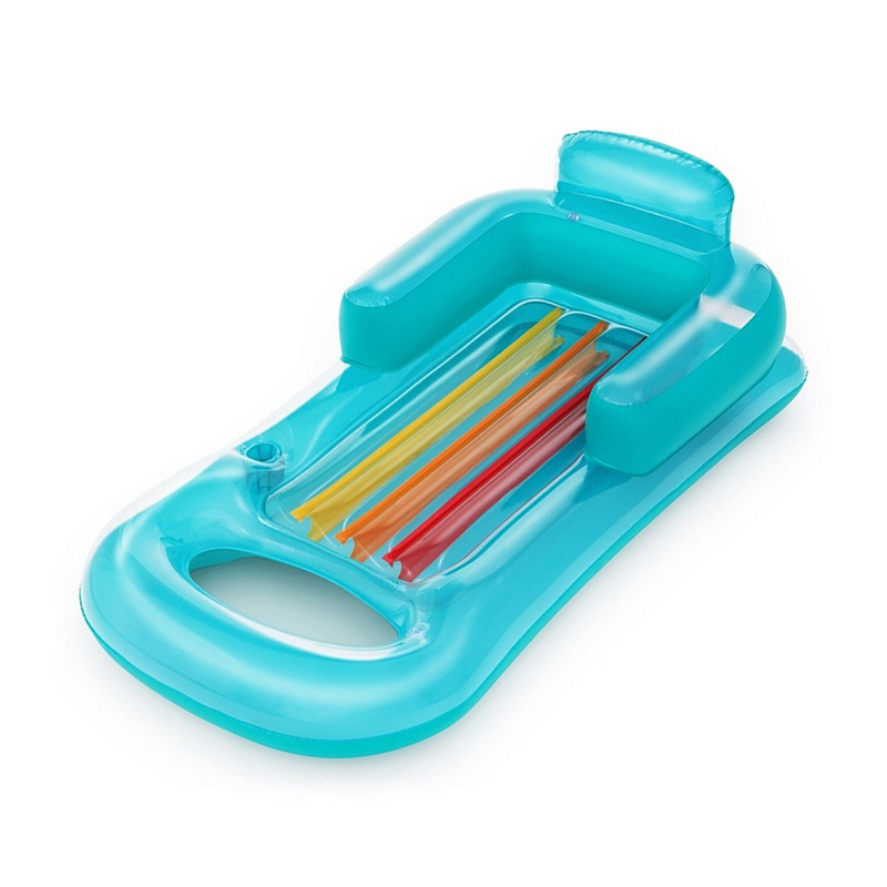 Bestway 43028 Aufblasbare Luftmatratze mit Rückenlehne Blau