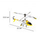 Aga RC Hubschrauber SYMA S107H 2.4GHz RTF gelb