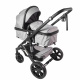 Aga Kombikinderwagen 2in1 Grau