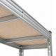 Linder Exclusiv Metallregal 160x60x180 cm 4 Böden