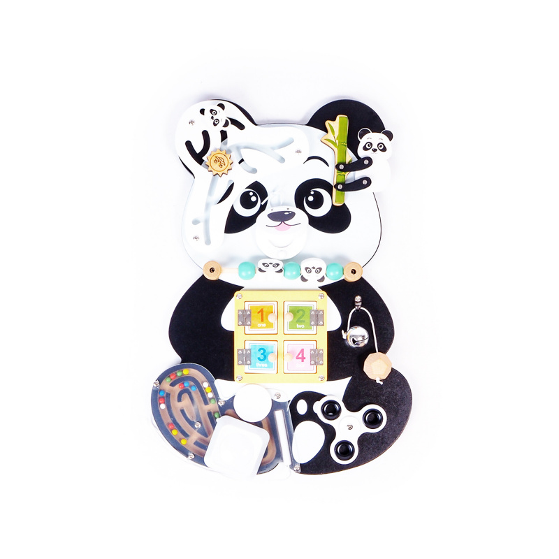 Aga4Kids Montessori Holztafel Panda