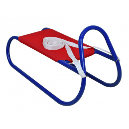 Rulyt Metallschlitten Rot-Blau