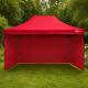 Aga Pavillon, Pop-up-Pavillon, Partyzelte, Faltpavillon  3x4,5m Rot