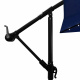 Aga LED Sonnenschirm 300 cm Dunkelblau