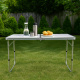 Aga Klappbarer Campingtisch 120x60x53/62/70 cm