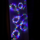 Aga LED Lichterkette 10 m 100 LED Mehrfarbig