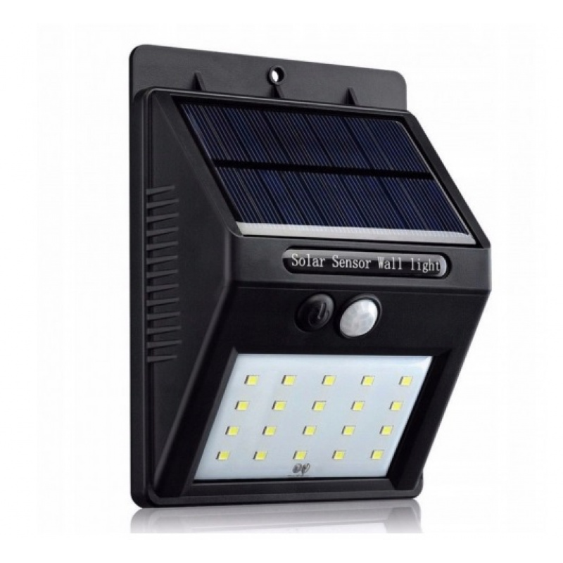 Aga Solarlampe mit Bewegungsmelder Halogen 20LED