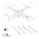 Aga RC Drohne SYMA X5C 2.4GHz HD Kamera weiß