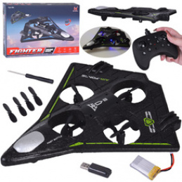 Zdalnie Sterowany Lekki Dron z Efektami LED i Akrobacjami 360° RC0751 uniwersalny