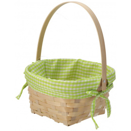 Koszyk wielkanocny bambusowy