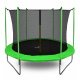 Aga SPORT FIT Trampolin 305 cm 10 ft Hellgrün + inneres Schutznetz