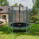 Aga SPORT TOP Trampolin 180 cm 6 ft Dunkelgrün + Schutznetz