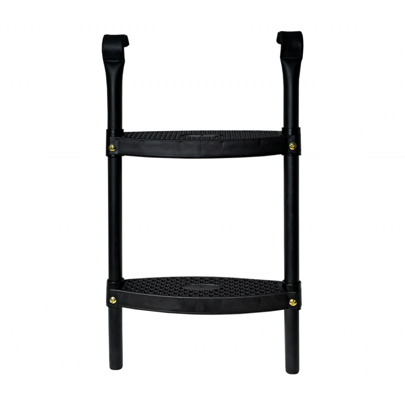 Aga Leiter für Trampoline 180 - 250 cm Schwarz