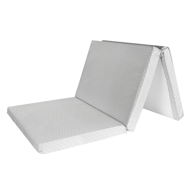 Aga4Kids Klappmatratze 120x60x11 Dicke Faltbare Matratze für Baby Kinder Matratze Reisebett MR4554