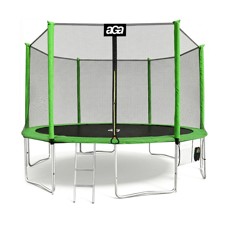 Aga SPORT PRO Trampolin 427 cm 14 ft Hellgrün