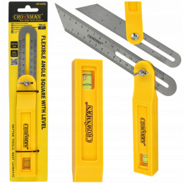 Nastavitelný čtverec s libela 330 mm