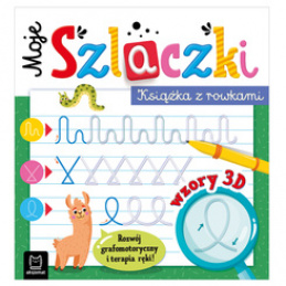 Aksjomat Moje Szlaczki. Książka z rowkami. Wzory 3D KS1030 uniwersalny