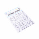 Aga4Kids Selbstklebende Buchstaben DS8109SP