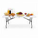 Aga Garten Klapptisch 180x74x74 cm Weiß