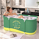 Aga Faltbare tragbare Badewanne 120x60x60 cm