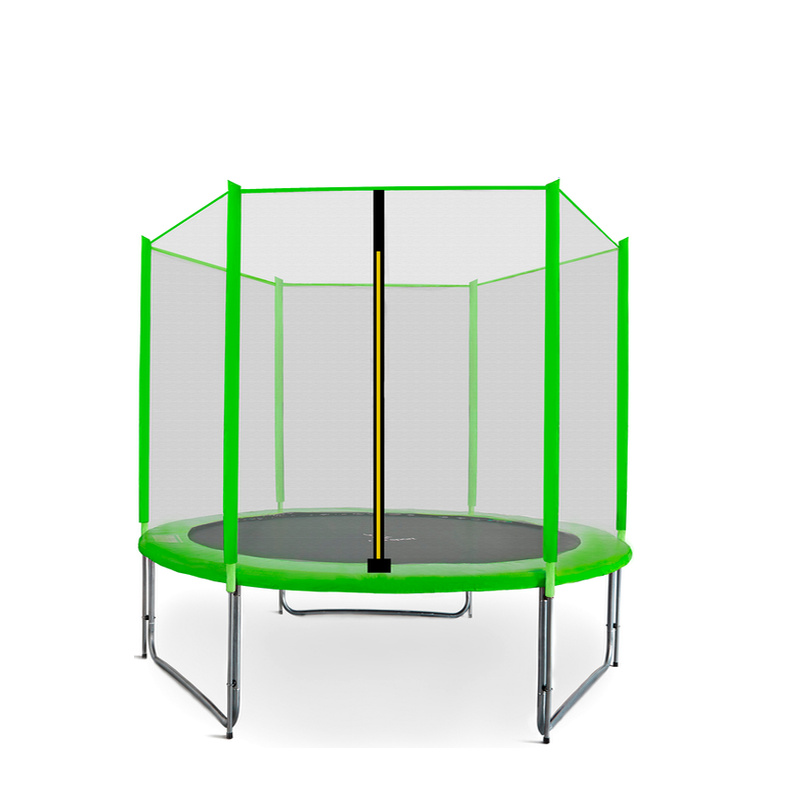 Aga SPORT PRO Trampolin 180 cm 6 ft Hellgrün + Schutznetz